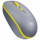 TAG WM500 Grey/Yellow Wireless Mouse, 2.4GHz USB Receiver...