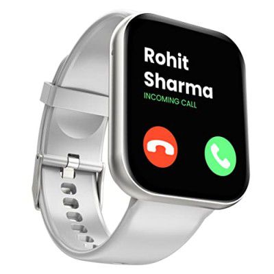 TAGG Connect Max Smartwatch | Qwik Connect | HR, SPO2, SOS, Games, Calculator & More, Grey