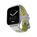 TAGG Verve Sense Smartwatch with 1.70 Large Display, Real SPO2, and Real-Time Heart Rate Tracking, 7 Days Battery Backup, IPX67 Waterproof || Silver Yellow,Standard...