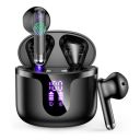 TAGRY Wireless Earbuds Bluetooth 5.3 LED Display with ENC Mic,40H Playtime ...