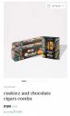 Tagzfoods cookiez and chocolate cigars combo...