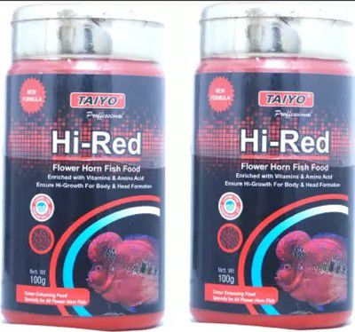 Taiyo hi red Fish 0.2 kg (2x0.1 kg) Dry Adult Fish Food