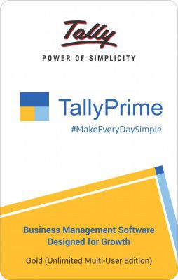 TallyPrime Gold- one software for all your business needs