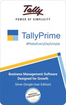 TallyPrime GST Ready One software for all your business needs  