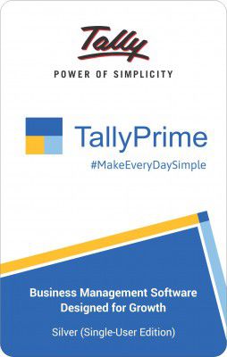 TallyPrime Silver - one software for all your business needs