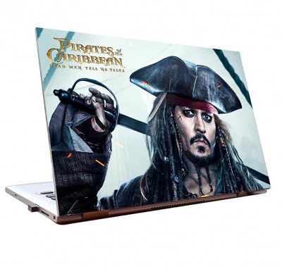 Tamatina Laptop Skins 14 inch - Pirates of The Caribbean - Dead Men Tell No Tales - Johnny Depp - Hollywood Movies - HD Quality