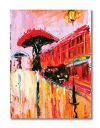 Tamatina Wall Sticker | Abstract Sticker | Modern Art | Wall Decor | Bedroom | Living Room | Hall | Self Adhesive | Multicolor |Size-61X45 cms.a3121...