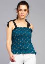 TANDUL  Casual Sleeveless Printed Women Multicolor Top...