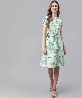 TANDUL Women A-line Multicolor Dress