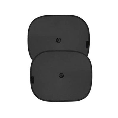 TANTRA Car Sun Shade for Side Windows (Black) Pack of 2