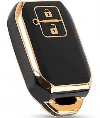 TANTRA TPU Key Cover (2 Button Smart Key, Gold/Black)