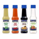 Tanzima Chilli sauces - Green Chilli Sauce, Red Chilli Sauce, SOYA Sauce, Synthetic Vinegar, Pack of 4 (200g Each)...