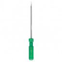 Taparia 712 Flat Tip Screw Driver, Green & Silver, (Tip Dimensions: 4.0 X 0.6 Mm, 1 Pc)...