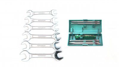 Taparia Tk019 802, Dep06 Screwdriver, Spanner Set, 6 Pc, Silver