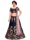 Tapi Maiya Creation Women's Silk Semi-Stitched Lehenga Choli...
