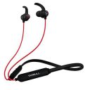 Tarbull MusicMate 550, World's 1st Bluetooth Neckband with 1001 Preloaded Songs-Powered by Sony Music, Upto 35H Playtime, Fast Charge, 3D Sound, Bass Booster, Vibration Alert, IPX5 (Black & Red)...
