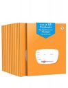 TARGET PUBLICATIONS Big Square Ruled Notebooks | Square 9 mm | 76 Pages | Hard Brown Cover | 15.5 cm x 19 cm Approx | Maths Exercise Small Grid Notebooks | Pack of 18 Books | GSM 57...