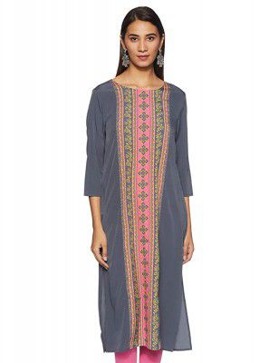 Tasmayi Womens Crepe Kurta