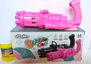 Tassino Bubble Gun Pink Machine Bubble Maker, 8-Hole Bubble Blower Automatic Bubble Machine Electric Bubble Soap Water Toys for Boys Girls Plastic Machine Gun Toy for Kids - BIS Approved...