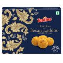 Tasties Besan Laddoo Mithai / Sweet - Made With Dry Fruits & Desi Ghee, 200 g...