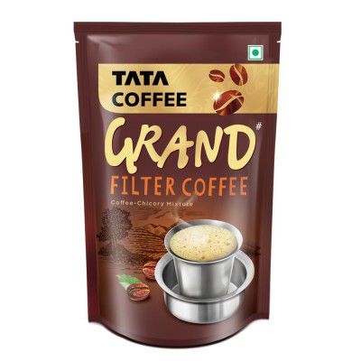 Tata Coffee Grand Filter Coffee, 200g (70% Coffee and 30% Chicory)