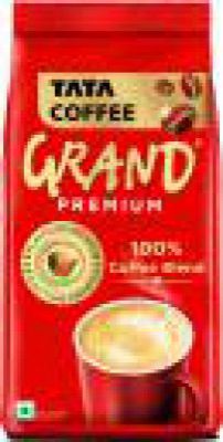 Tata Coffee Grand Premium | 100% Coffee Blend | With Flavour Locked Decoction Crystals Instant Coffee  (200 g)