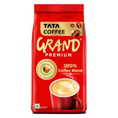 Tata Coffee Grand Premium Instant Coffee, 200g Pouch