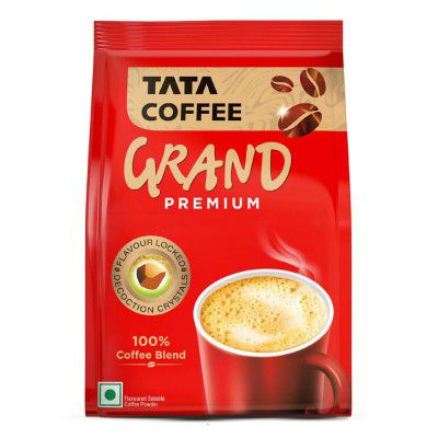 Tata Premium Instant Coffee, 90g/100g Pouch