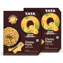 Tata Q Ready to Eat Veg Cheesy Pasta with Corn - 290g (Pack of 2)...