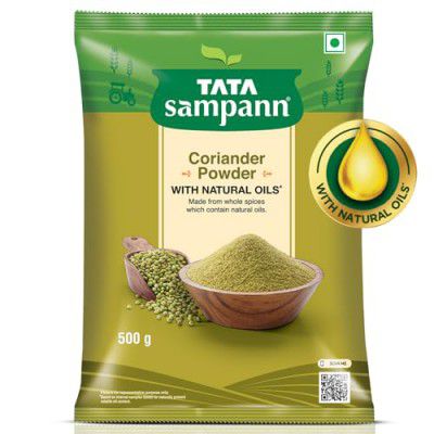 Tata Sampann Coriander Powder With Natural Oils, 500g, Dhania Powder