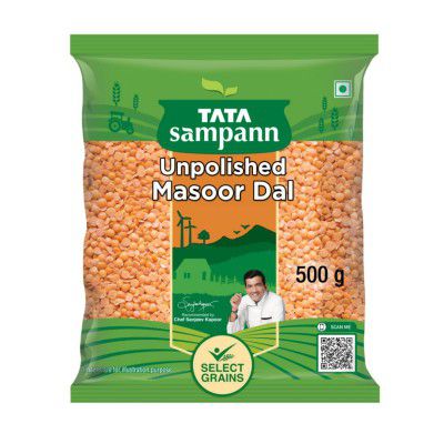Tata Sampann Masoor Dal Split, 500 grams