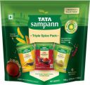 Tata Sampann Triple Spice Monthly Value Pack, Chilli, Turmeric & Coriander Powder, 200g Each (3 x 200 g)...