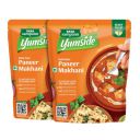 Tata Sampann Yumside Delhi Style Paneer Makhani | Ready to Eat Meal | Heat in 60 secs I Serves 4 Pax | Pack of 2 | 285g x 2...