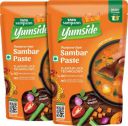 Tata Sampann Yumside Thanjavur Style Sambar Paste, Just Add Vegetables, Ready To Eat, Serves 4 Pax 300 g...