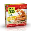 Tata Simply Better Plant-Based Spicy Fingers, Tastes Just Like Chicken - 10 Pieces, 240g...