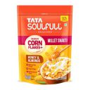 Tata Soulfull Corn Flakes+, Honey & Almonds, Crunchy Corn & Millets, 450g...