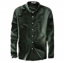 TB Trybuy.in Exclusive Designer Linen Dark Green Casual Solid Shirt for Men...