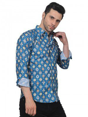 TB Trybuy.in Kamber Exclusive Cotton Casual Printed Shirt for Men