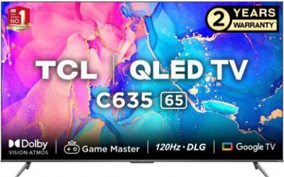 TCL 164 cm 65" QLED Ultra HD (4K) Smart Google TV  (65C635)