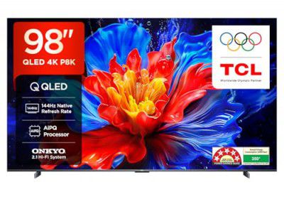 TCL (98") 4K Ultra HD Smart QLED Google TV 98P8K