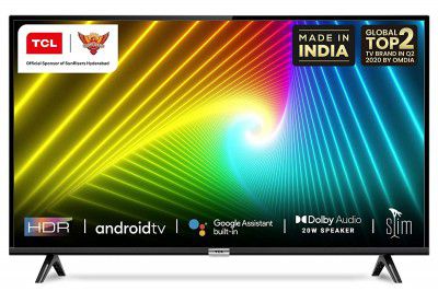 TCL 32" HD Ready Certified Android Smart LED TV 32S6500S (2020 Model)