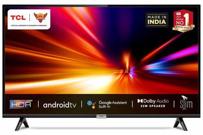 TCL 40S6505 40" Full HD Certified Android Smart LED TV (Black) (2022 Model)