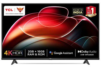 TCL 43" 4K Ultra HD Certified Android Smart LED 43P617 TV