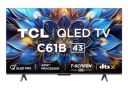 TCL 43" 4K Ultra HD Smart QLED Google TV 43C61B...