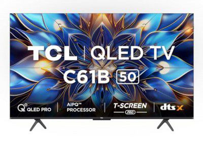 TCL (50") 4K Ultra HD Smart QLED Google TV 50C61B