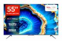 TCL (55") 4K Ultra HD Smart QD-Mini LED Google TV 55C755 (Black)...