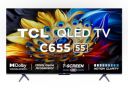 TCL 55 " 4K Ultra HD Smart QLED Google TV 55C655 (Black)...