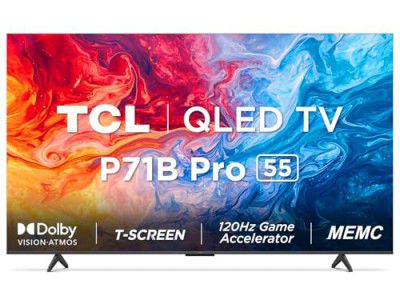 TCL 55" 4K Ultra HD Smart QLED Google TV 55P71B Pro