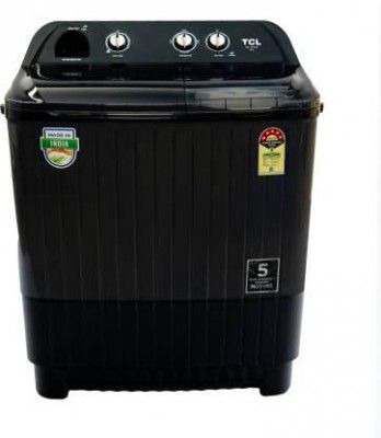 TCL 7.5 kg Extra Powerful Motor Lint Filter Semi Automatic Top Load Washing Machine (T101-D75PG)
