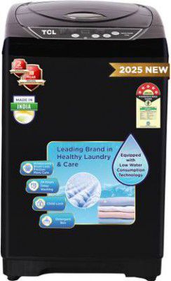 TCL 7 kg 5 Star, Child Lock with Magic Filter Fully Automatic Top Load Washing Machine Black (TWA70-P104PB)